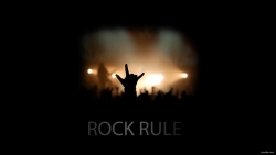 rock rule 摇滚手势图片高清壁纸